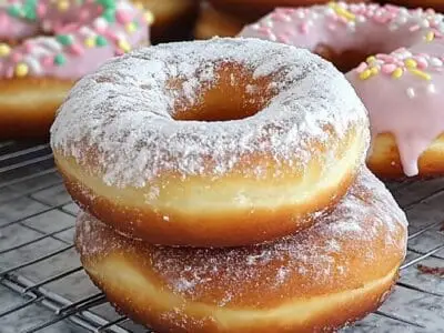 Amerikanische Hefe-Donuts