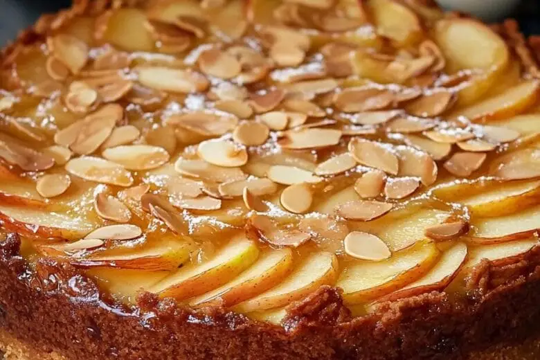 Apfel – Bienenstich -Torte