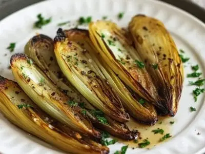Gebratener Chicoree mit Aceto balsamico