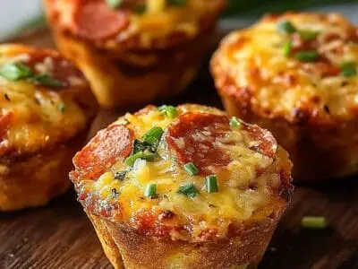 Pizza-Muffins: Ideal zum Mitnehmen in die Sonne!