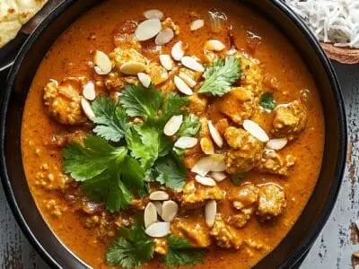 Veganes Soja-Korma-Curry